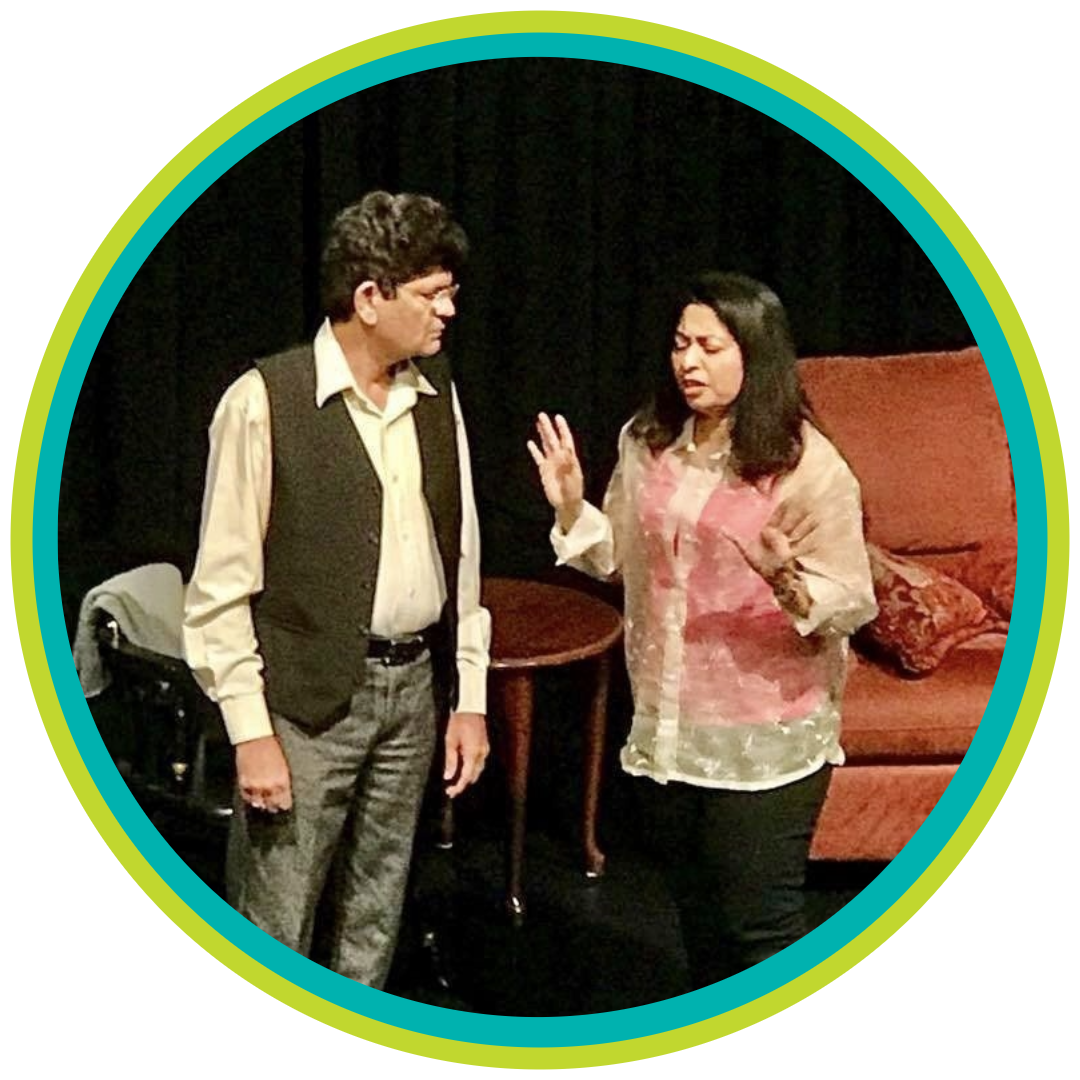 skit about mental health - 2 actors on stage